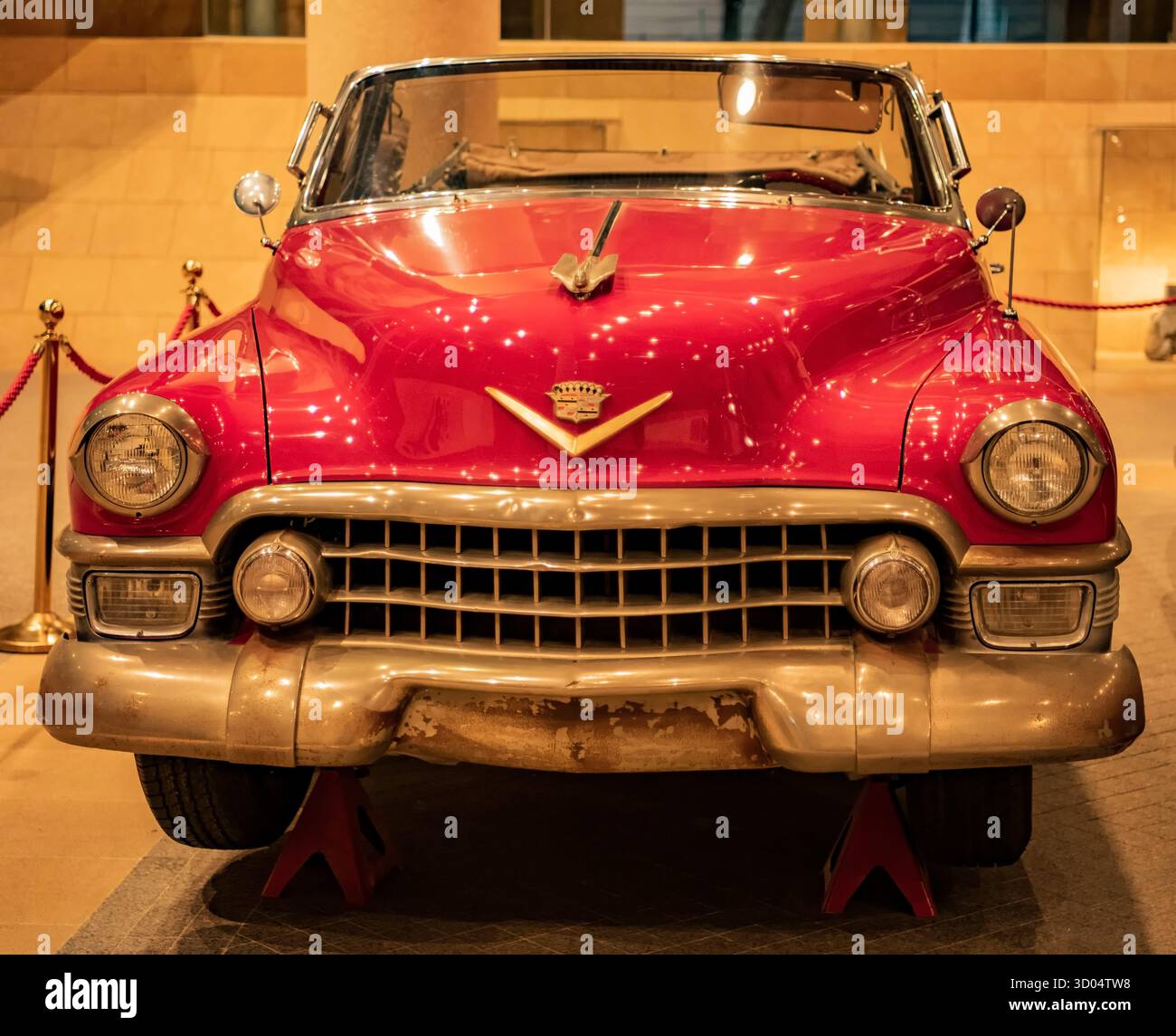 Cadillac Eldorado au Palais historique Al Murabba à Riyad, Arabie Saoudite Banque D'Images