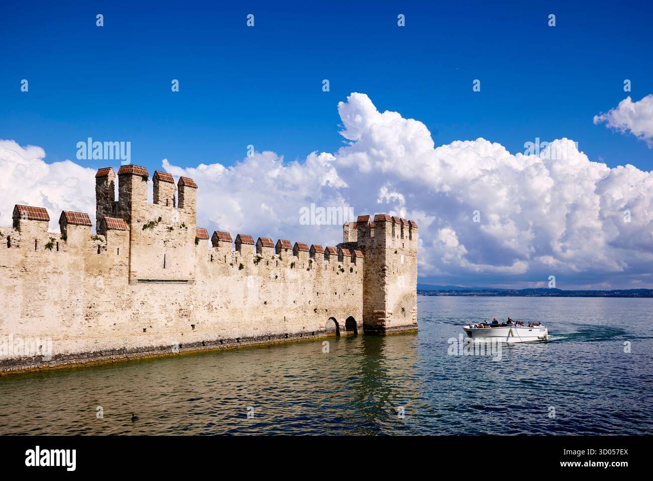 Sirmione, Italie Banque D'Images