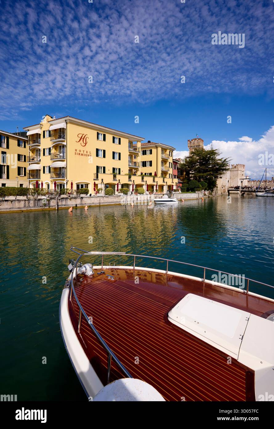 Sirmione, Italie Banque D'Images