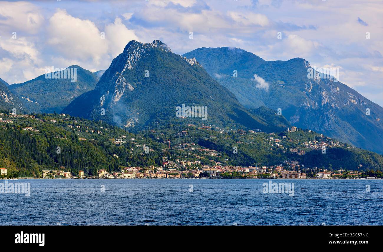 Toscolano, Lac de Garde, Italie Banque D'Images