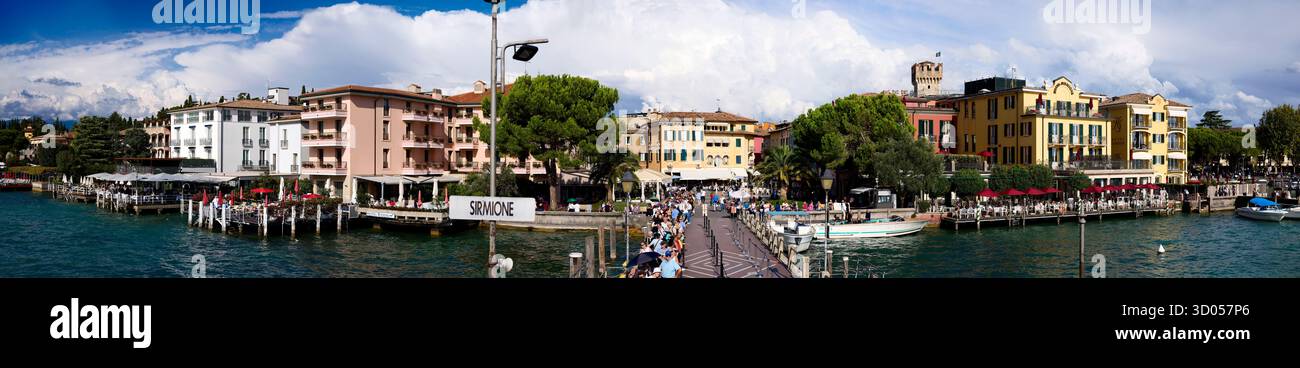 Sirmione, Italie Banque D'Images