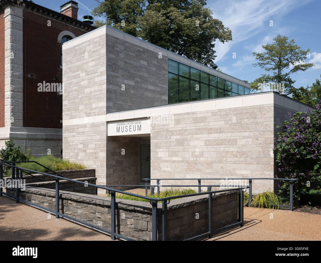 Stephen et Peter Sachs Museum, lieu : nommé Louis, architecte : Christner Architects Banque D'Images