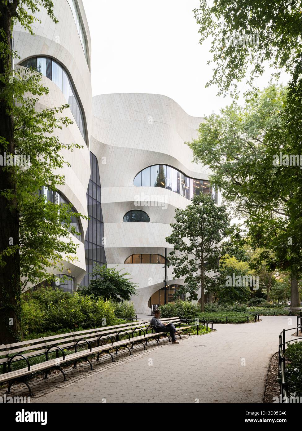 Richard Gilder Center for Science, Education, and innovation at the American Museum of Natural History, lieu : New York NY, architecte : Studio Gang Banque D'Images