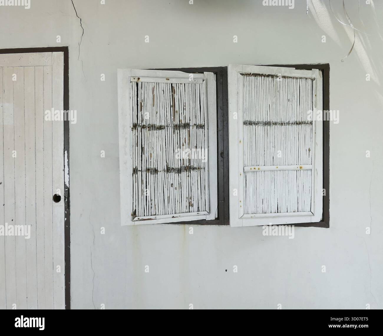 L'avant de la maison tropical Banque D'Images