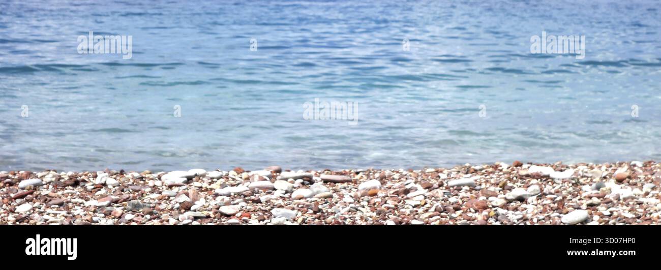 Plage de la pierre Banque D'Images