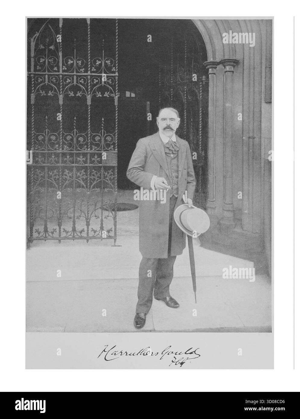 Mr. F. Carruthers GtOUld — « F. C. G. » . Photographie d'archives vintage de Benjamin Stone, scènes parlementaires et portraits des années 1890 à 1900 Banque D'Images