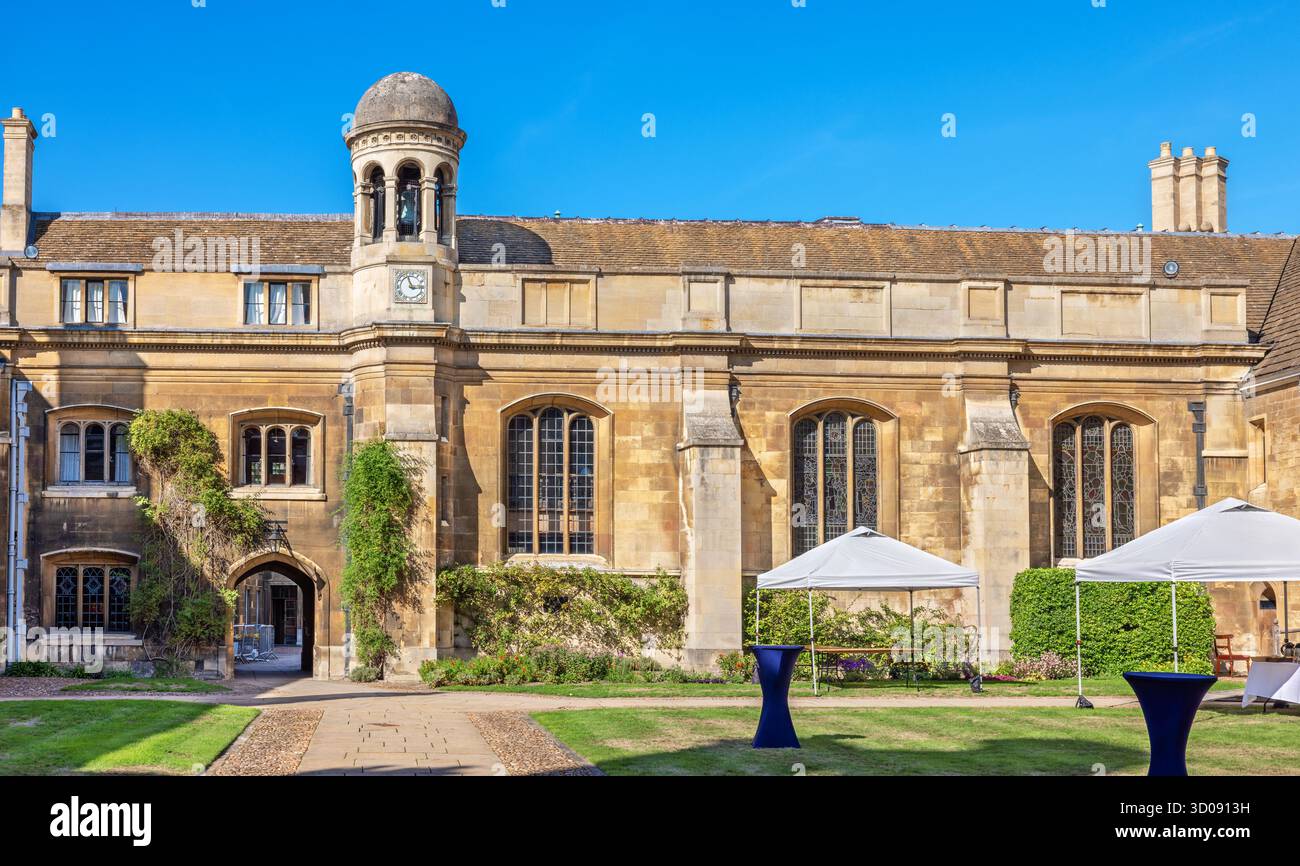 Caius court L'un des plus anciens tribunaux de Gonville et Caius College. Cambridge, Angleterre Banque D'Images