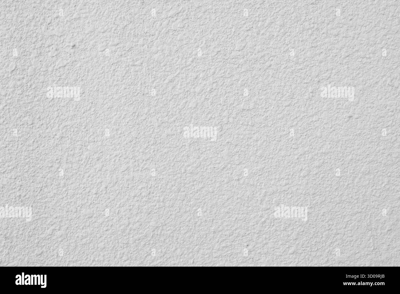 Texture murale blanche avec surface rugueuse pour un fond abstrait minimal. Motif simple en plâtre propre pour la conception de l'architecture, toile de fond créative, et Mo Banque D'Images