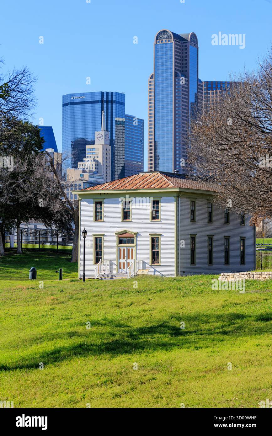 États-Unis, Texas, Dallas, City Park, site touristique Banque D'Images