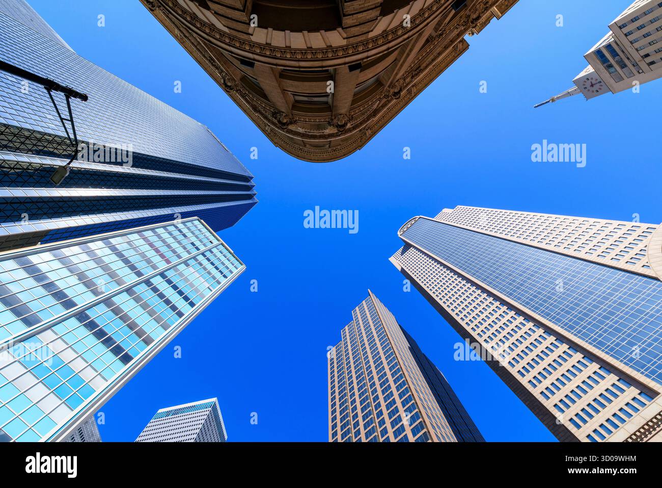 États-Unis, Texas, Dallas, Down Town, Banque D'Images