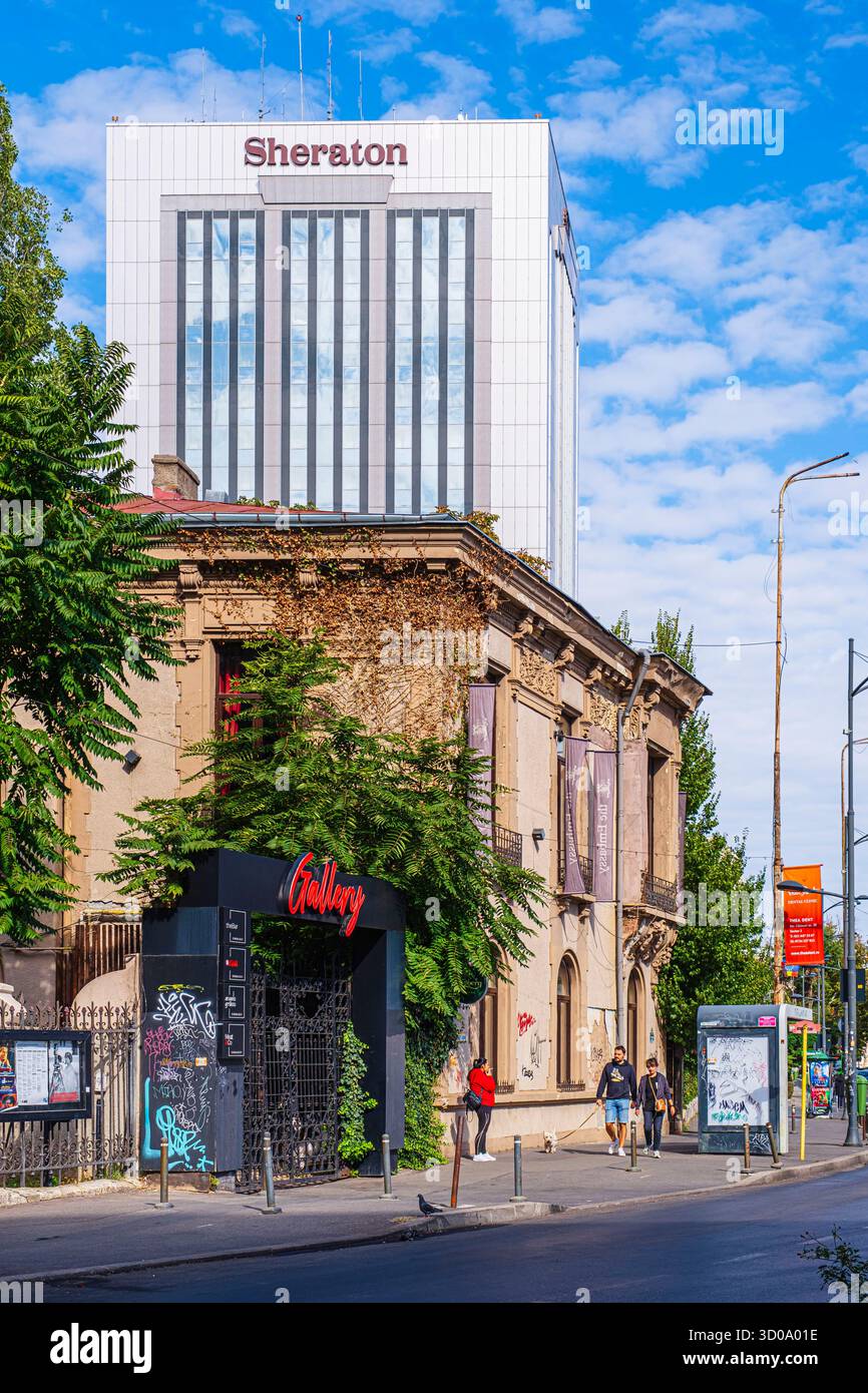 Roumanie, Bucarest, quartier Piata Romana, Sheraton Bucarest hôtel de luxe Banque D'Images Roumanie, Bucarest, quartier Piata Romana, Sheraton Bucarest hôtel de luxe Banque D'Images