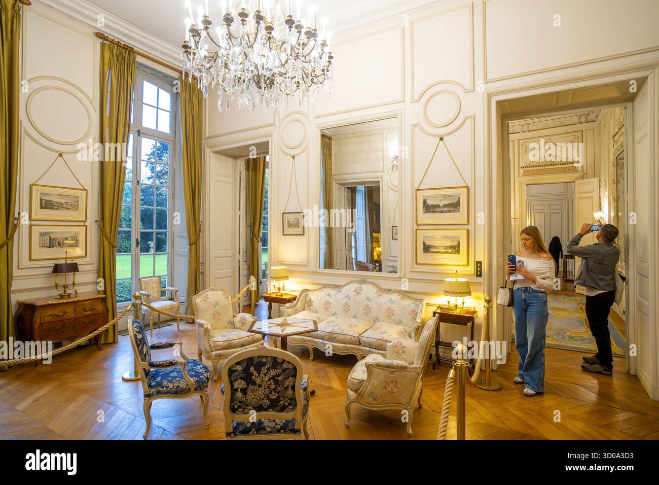 France, Paris, Hôtel de Noirmoutier, bureaux du Préfet de Paris Banque D'Images France, Paris, Hôtel de Noirmoutier, bureaux du Préfet de Paris Banque D'Images