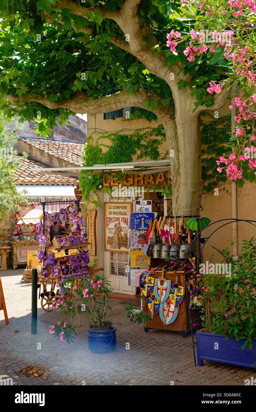 France, Var, le Castelle, village médiéval Banque D'Images