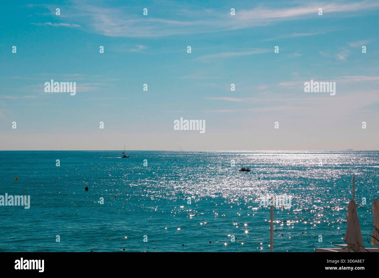mer méditerranée, bleu turquoise Banque D'Images