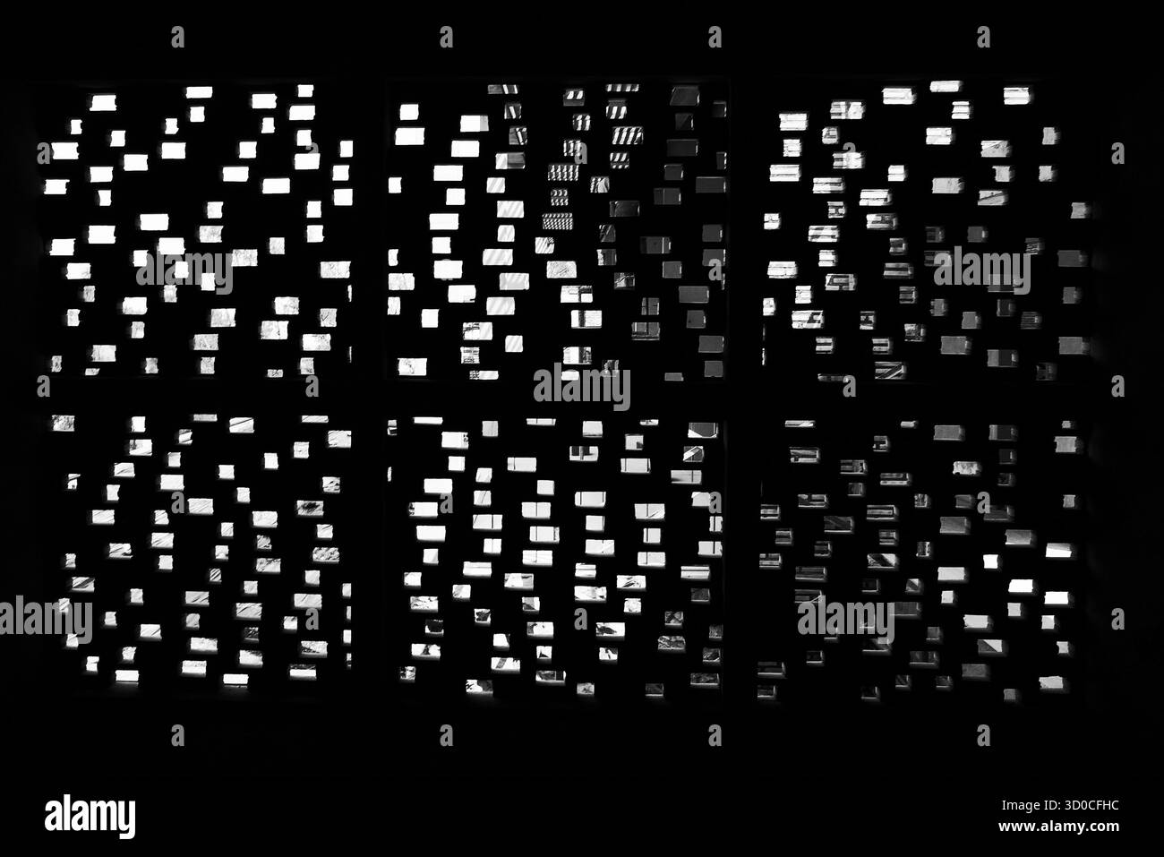 Détail de la surface architecturale au Mexique Banque D'Images