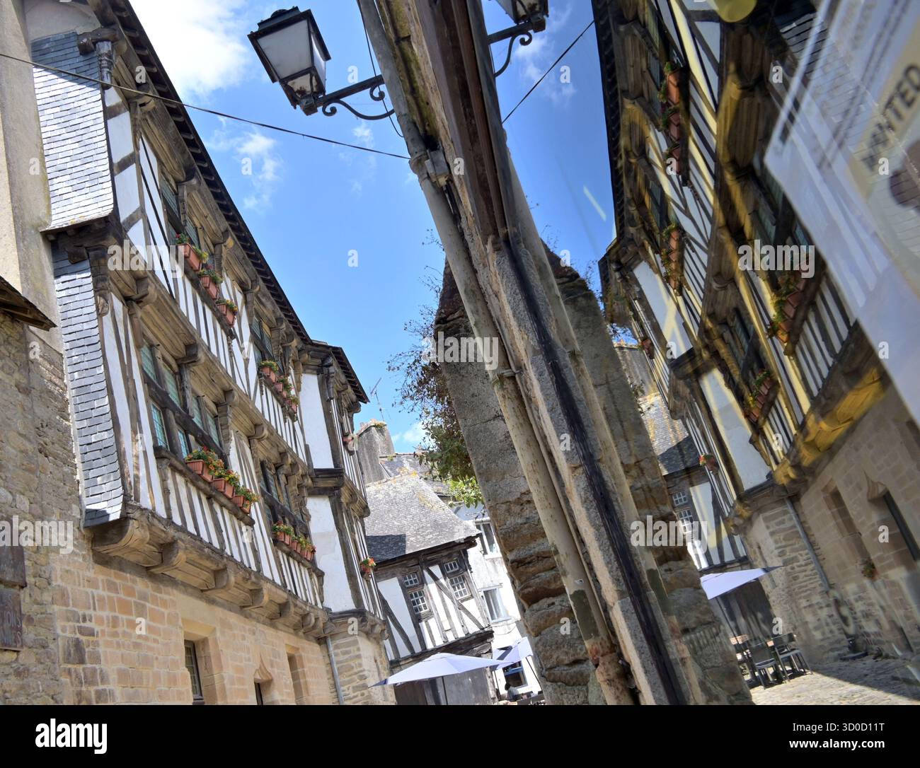 À Quimperlé, Bretagne, Nord de la France Banque D'Images
