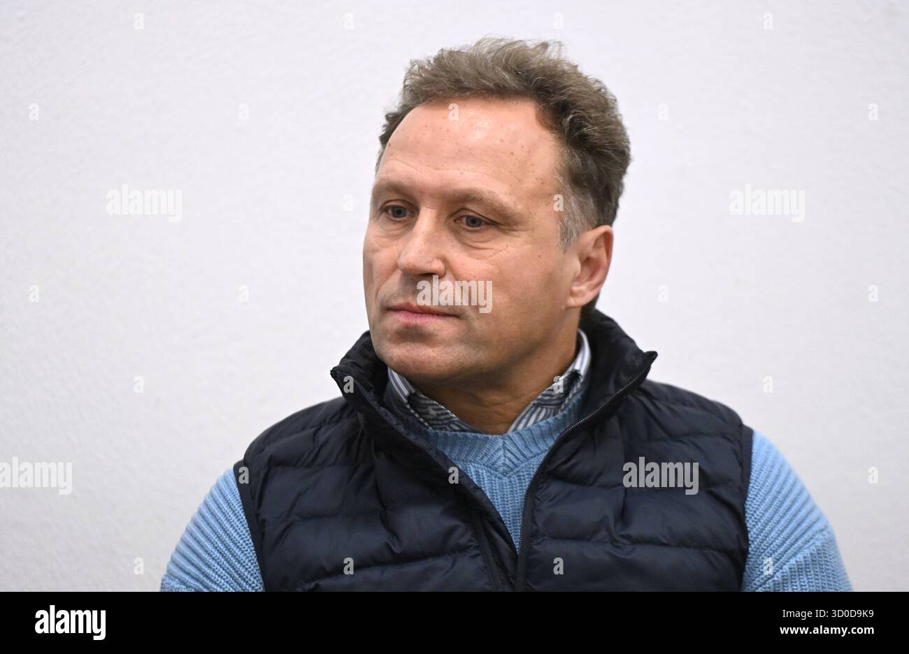 Non exclusif : Coordonnateur de l’Agence pour la résilience culturelle (ACURE), Directeur général du Musée National de la Révolution de la dignité Ihor po Banque D'Images