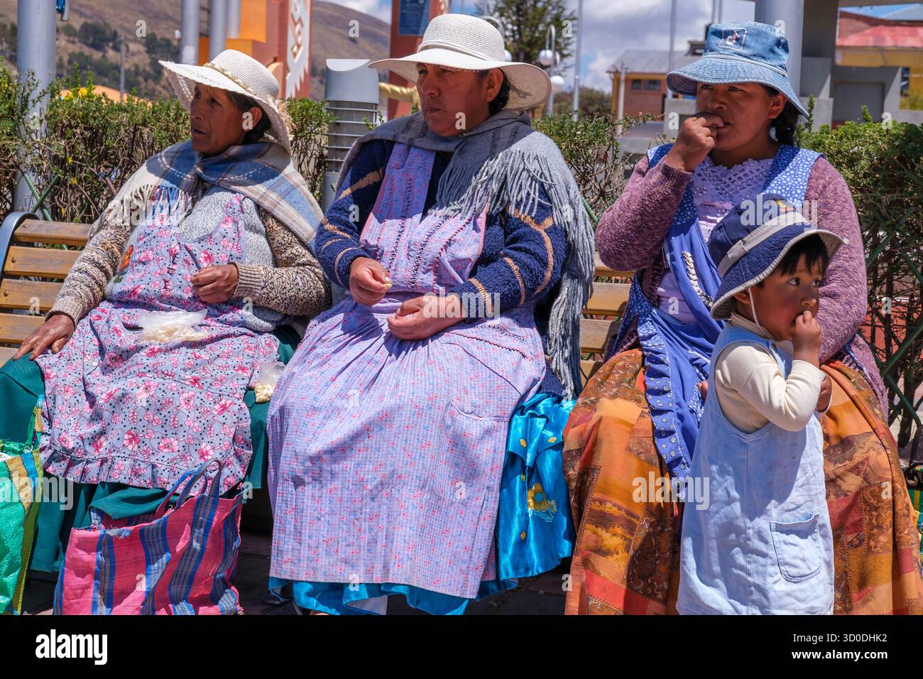 Paysages et populations locales en Bolivie – nature, culture et vie quotidienne dans les Andes Banque D'Images