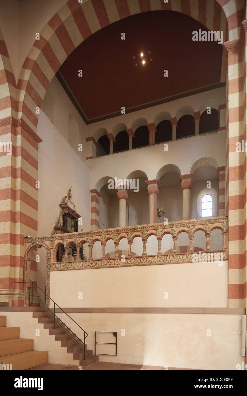 Michaelis Church ou encore Michaelis, église ottonienne de style pré-roman ou roman ancien, site du patrimoine mondial de l'UNESCO, Hildesheim, basse-Saxe, Banque D'Images Michaelis Church ou encore Michaelis, église ottonienne de style pré-roman ou roman ancien, site du patrimoine mondial de l'UNESCO, Hildesheim, basse-Saxe, Banque D'Images