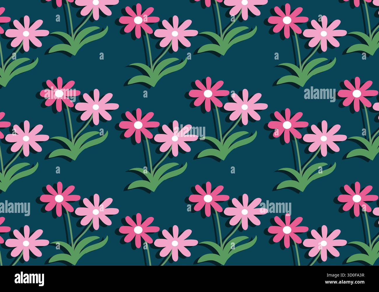 Beau motif floral dans de petites fleurs abstraites. Petites fleurs colorées. Fond blanc. Fond floral sans couture. Illustration de Vecteur
