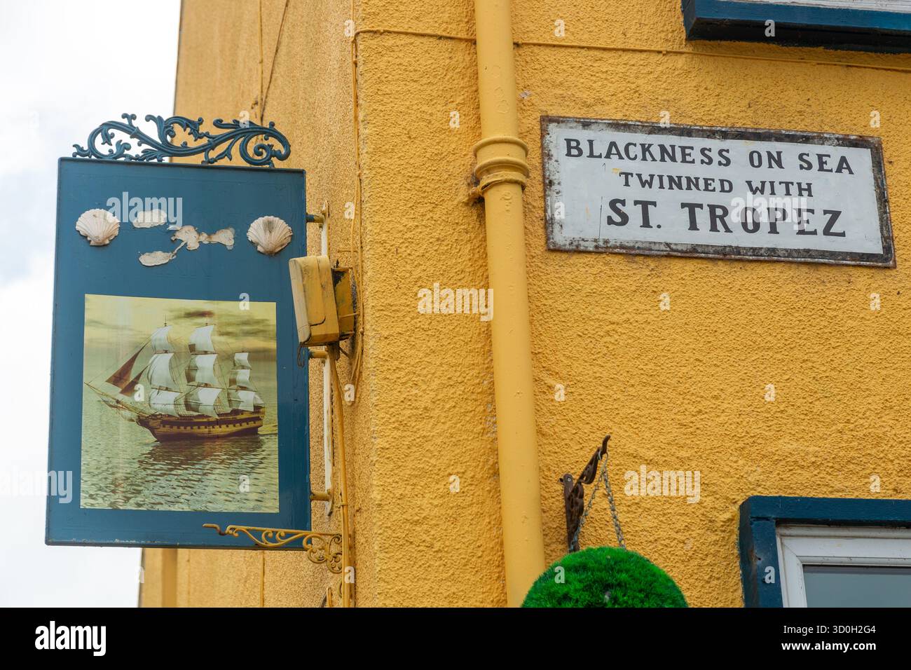 The Lobster pot a Quirky Pub & Restaurant, Blackness, Linlithgow, West Lothian, Écosse Banque D'Images