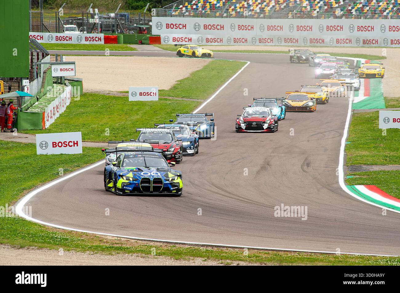 Championnat du monde FIA d'endurance Imola, dimanche 20-04-2025 WEC départ course LMGT3 Banque D'Images