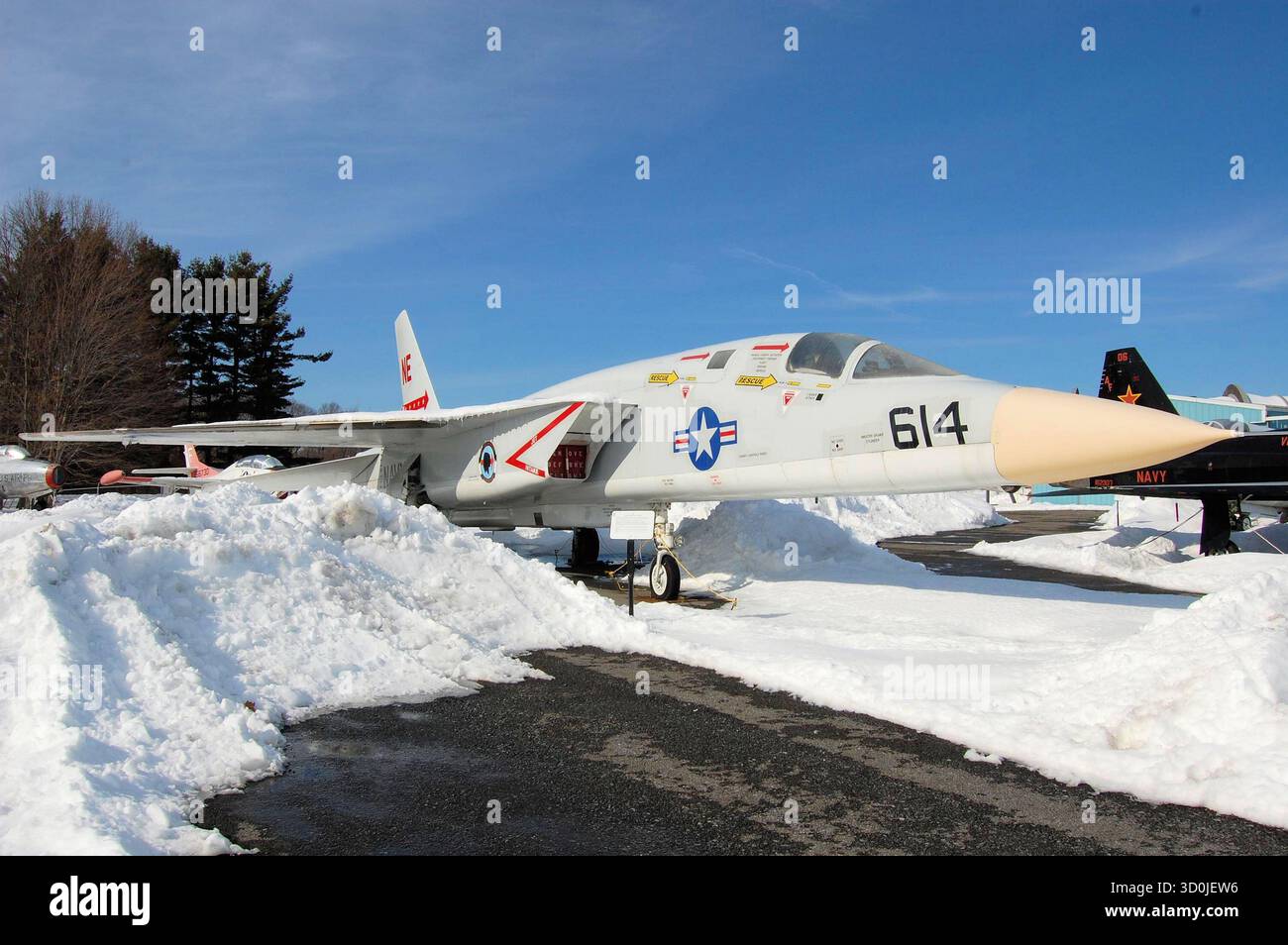 Ancien avion de reconnaissance RA-5C nord-américain RA-5C Vigilante Banque D'Images