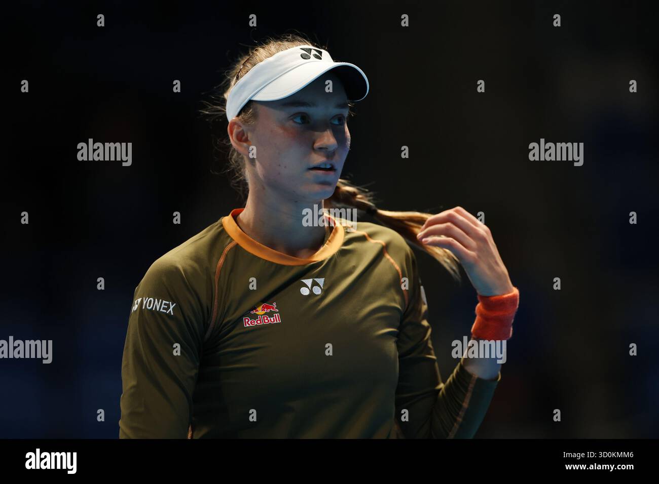 Ariake Coliseum, Tokyo, Japon. 24 octobre 2025. Elena Rybakina (KAZ), 24 OCTOBRE 2025 - Tennis : TORAY PAN PACIFIC OPEN TENNIS 2025 Quarter final match au Ariake Coliseum, Tokyo, Japon. Crédit : Naoki Morita/AFLO SPORT/Alamy Live News Banque D'Images