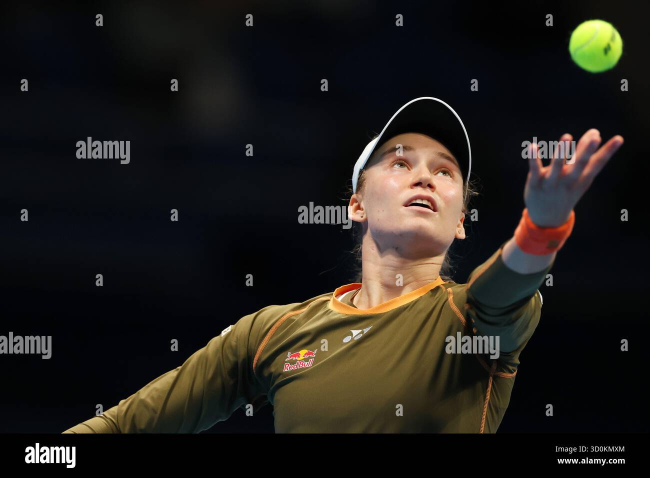 Ariake Coliseum, Tokyo, Japon. 24 octobre 2025. Elena Rybakina (KAZ), 24 OCTOBRE 2025 - Tennis : TORAY PAN PACIFIC OPEN TENNIS 2025 Quarter final match au Ariake Coliseum, Tokyo, Japon. Crédit : Naoki Morita/AFLO SPORT/Alamy Live News Banque D'Images