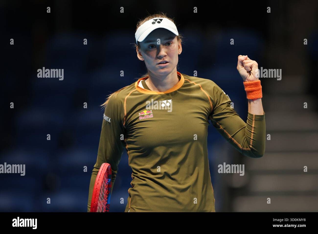 Ariake Coliseum, Tokyo, Japon. 24 octobre 2025. Elena Rybakina (KAZ), 24 OCTOBRE 2025 - Tennis : TORAY PAN PACIFIC OPEN TENNIS 2025 Quarter final match au Ariake Coliseum, Tokyo, Japon. Crédit : Naoki Morita/AFLO SPORT/Alamy Live News Banque D'Images