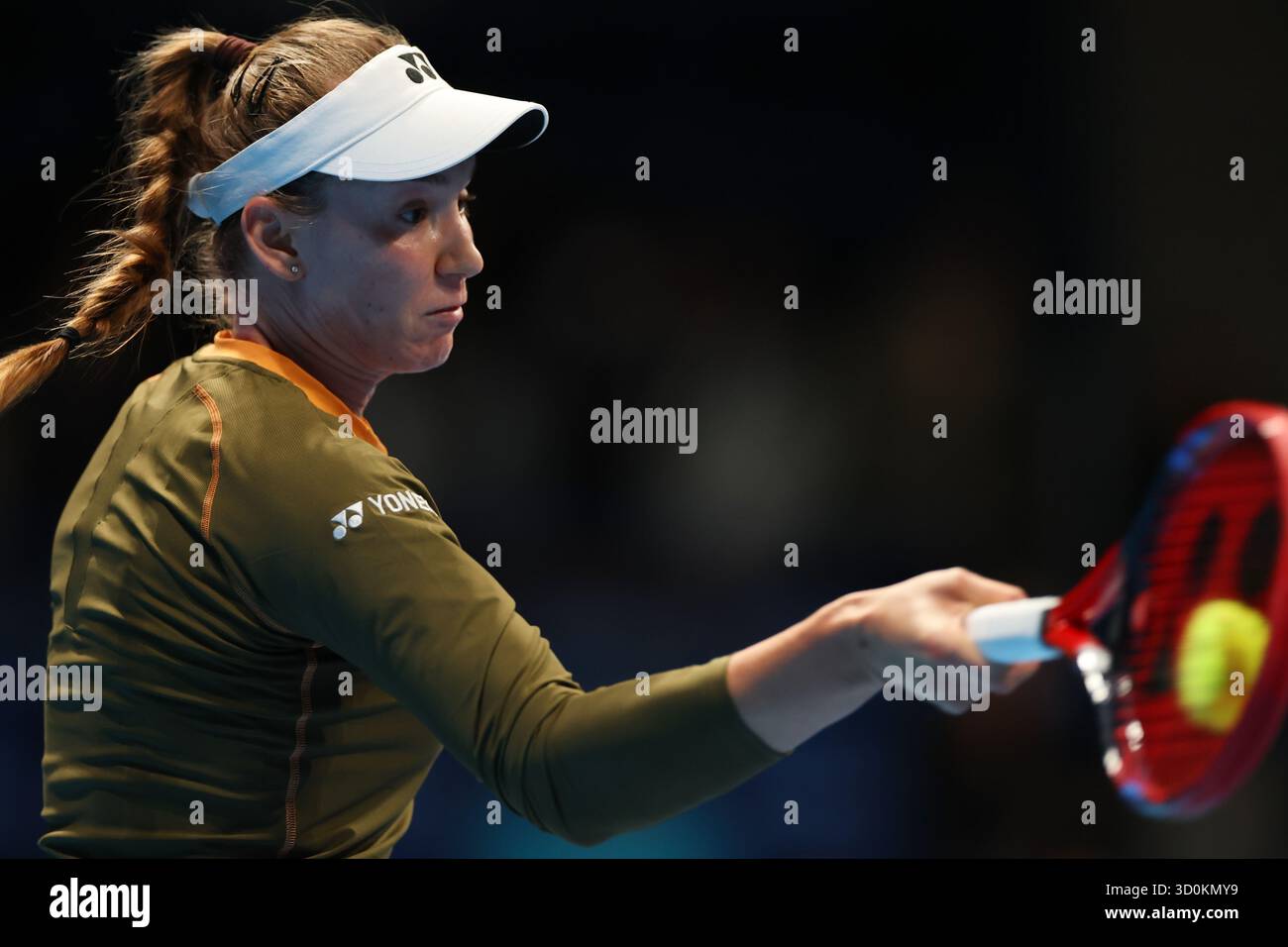 Ariake Coliseum, Tokyo, Japon. 24 octobre 2025. Elena Rybakina (KAZ), 24 OCTOBRE 2025 - Tennis : TORAY PAN PACIFIC OPEN TENNIS 2025 Quarter final match au Ariake Coliseum, Tokyo, Japon. Crédit : Naoki Morita/AFLO SPORT/Alamy Live News Banque D'Images