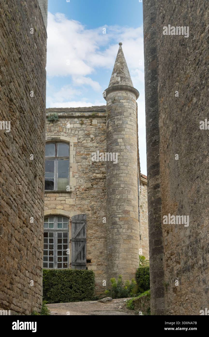 Château de Bruniquel, Tarn et Garonne, France Banque D'Images