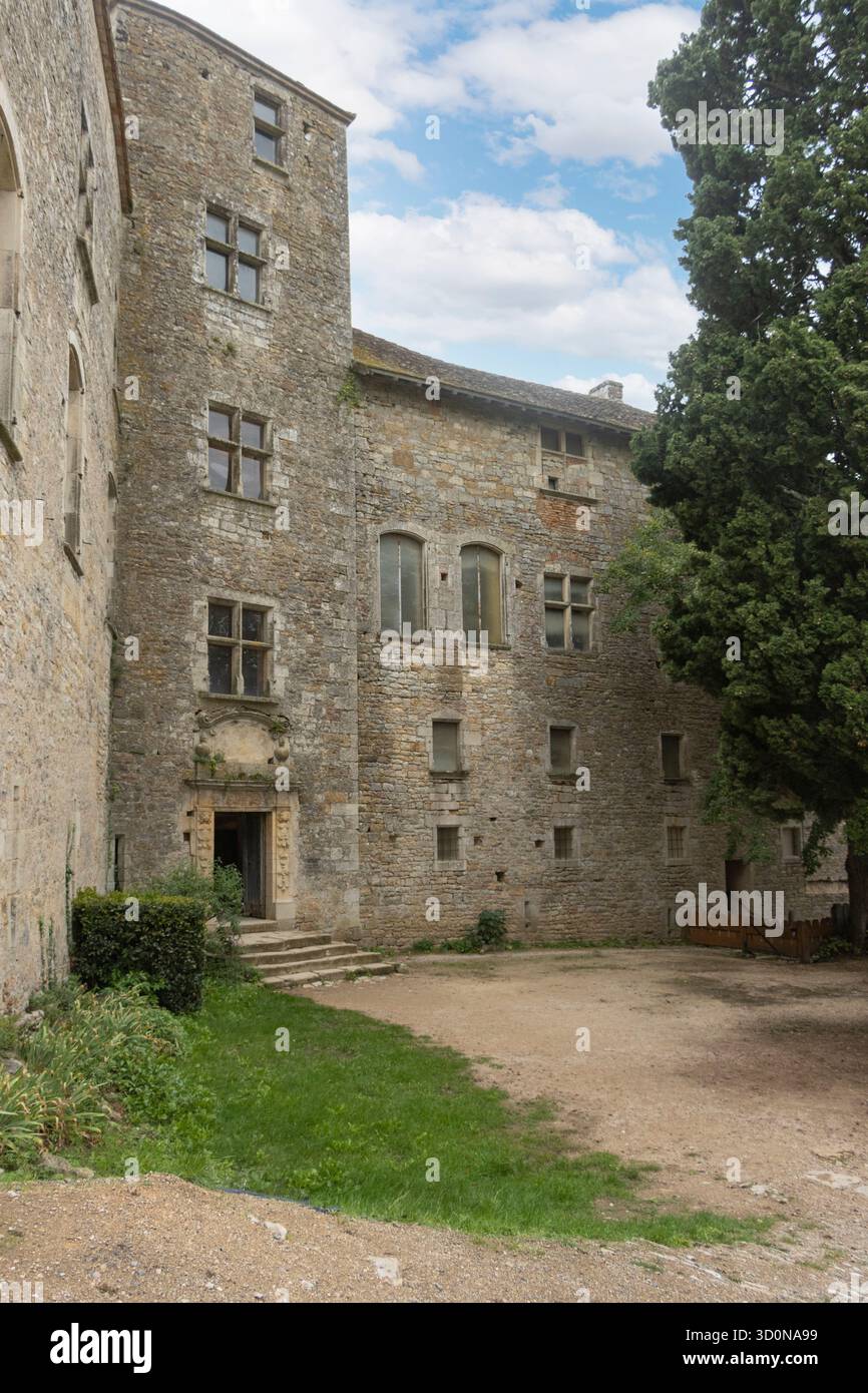 Château de Bruniquel, Tarn et Garonne, France Banque D'Images