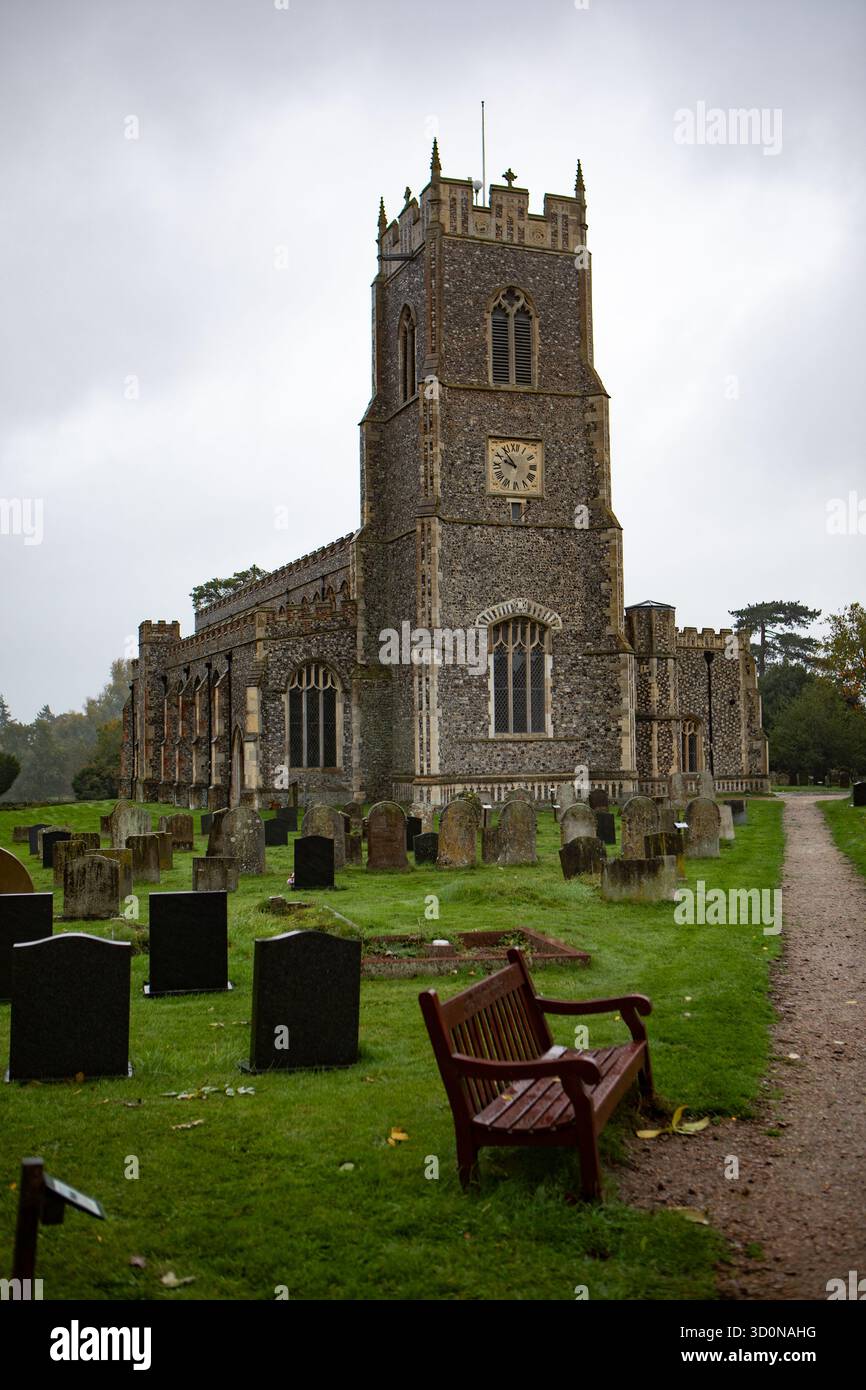 Église Holy Trinity, Loddon, Norfolk Banque D'Images