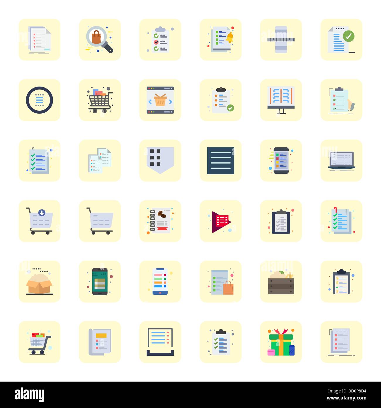 Débloquez 36 icônes vectorielles alignées Flat Pixel inspirées par des éléments, optimisées au format Retina Ready pour un affichage impeccable sur tous les appareils. Illustration de Vecteur