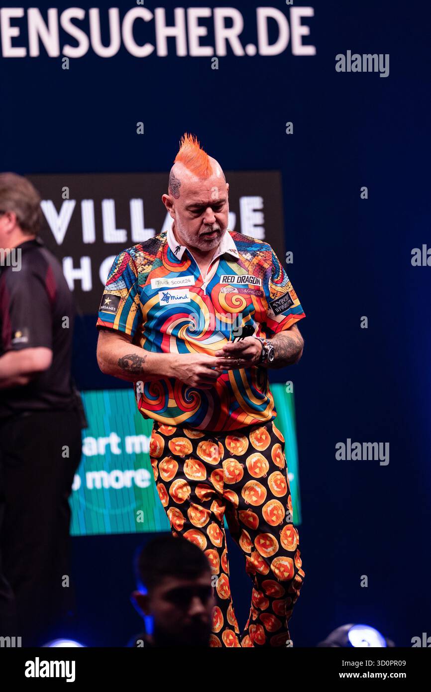 23.10.2025, Westfalenhalle, Dortmund, GER, PDC European Championship 2025 im Bild : Peter Wright Foto © nordphoto GmbH/Christian Schulze Banque D'Images