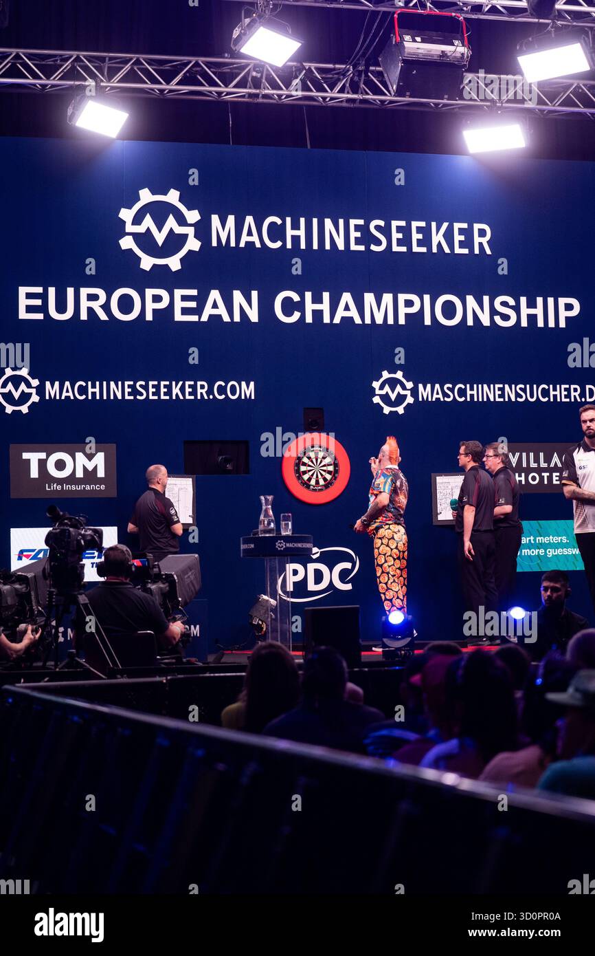 23.10.2025, Westfalenhalle, Dortmund, GER, PDC European Championship 2025 im Bild : Peter Wright Foto © nordphoto GmbH/Christian Schulze Banque D'Images