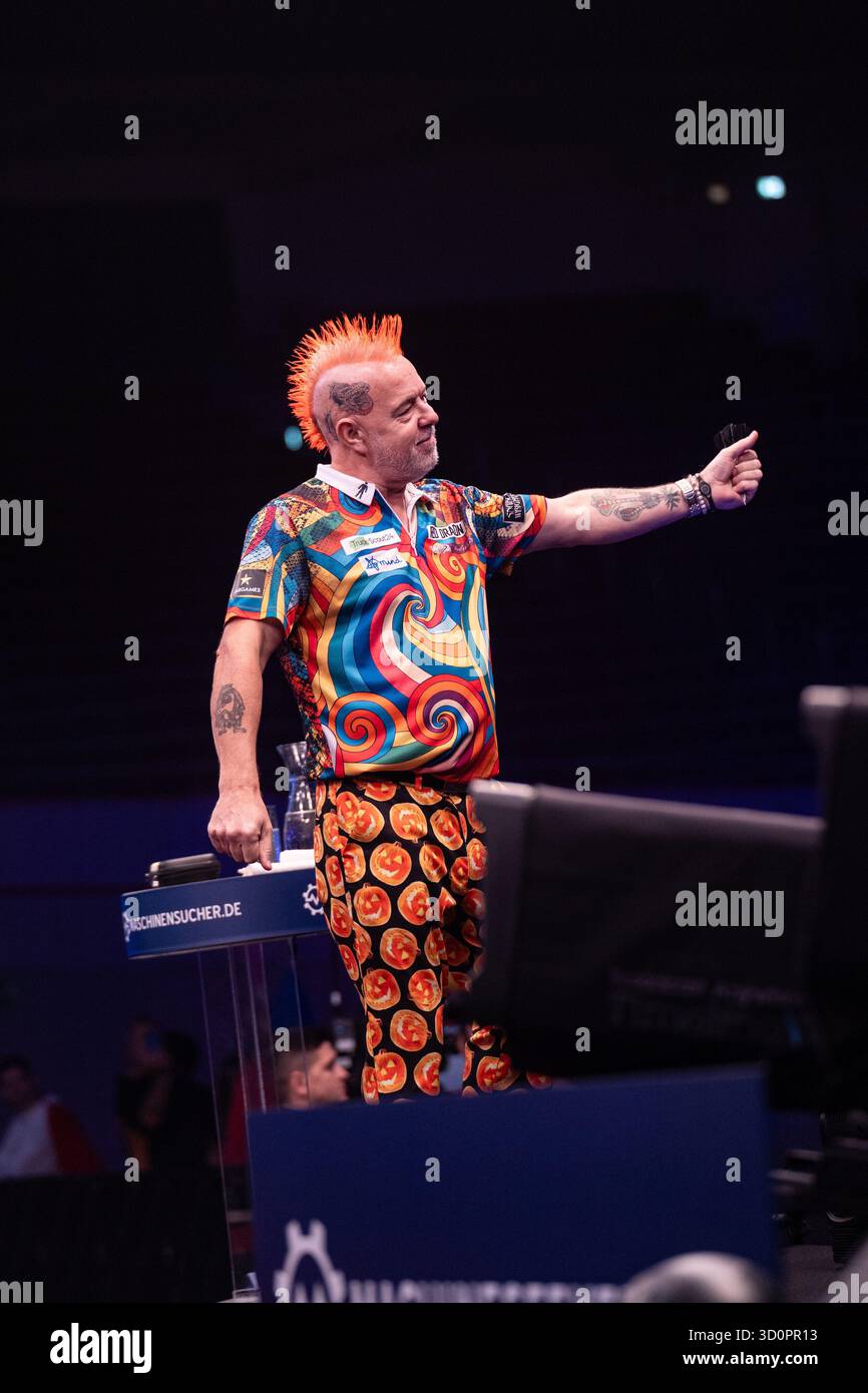 23.10.2025, Westfalenhalle, Dortmund, GER, PDC European Championship 2025 im Bild : Peter Wright Foto © nordphoto GmbH/Christian Schulze Banque D'Images