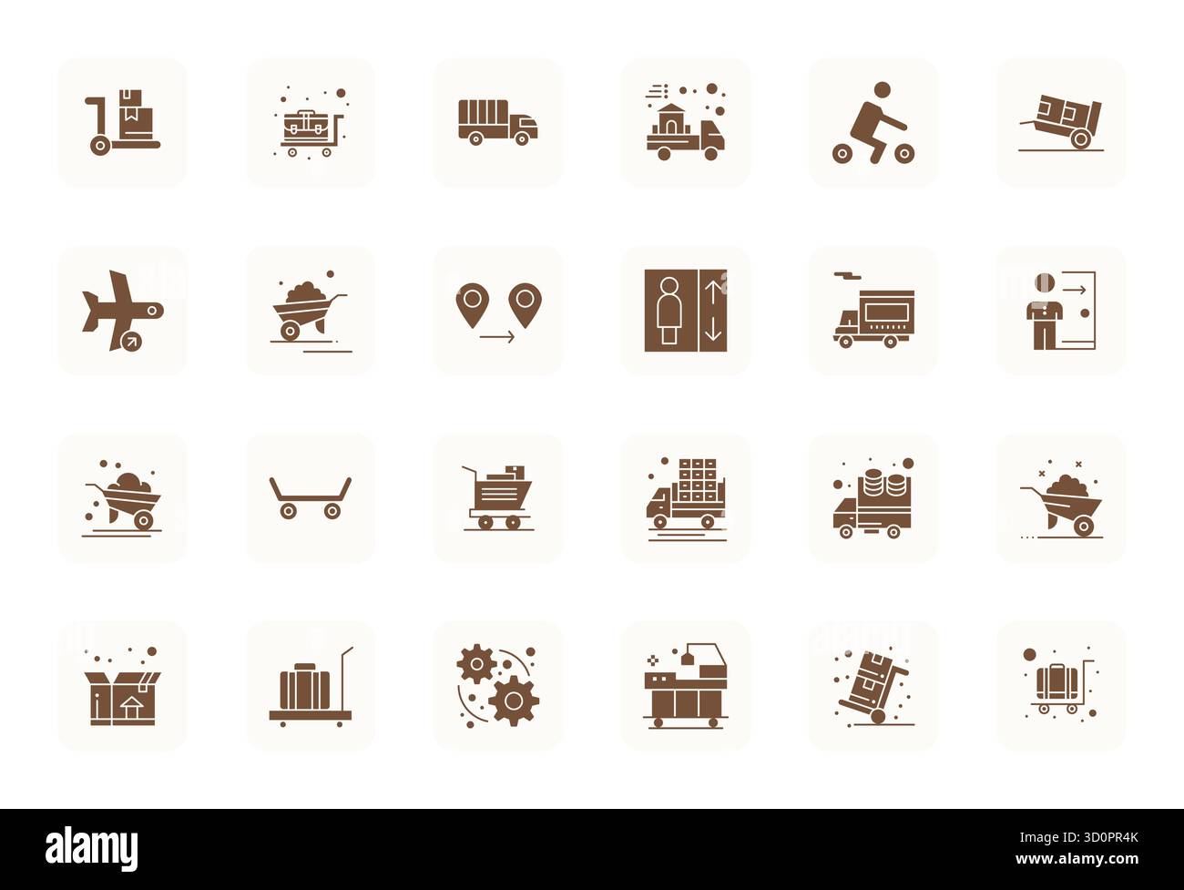 Pack organisé de 24 icônes vectorielles haute résolution dans un design rempli, centré autour de concepts mobiles avec clarté alignée par pixel. Illustration de Vecteur