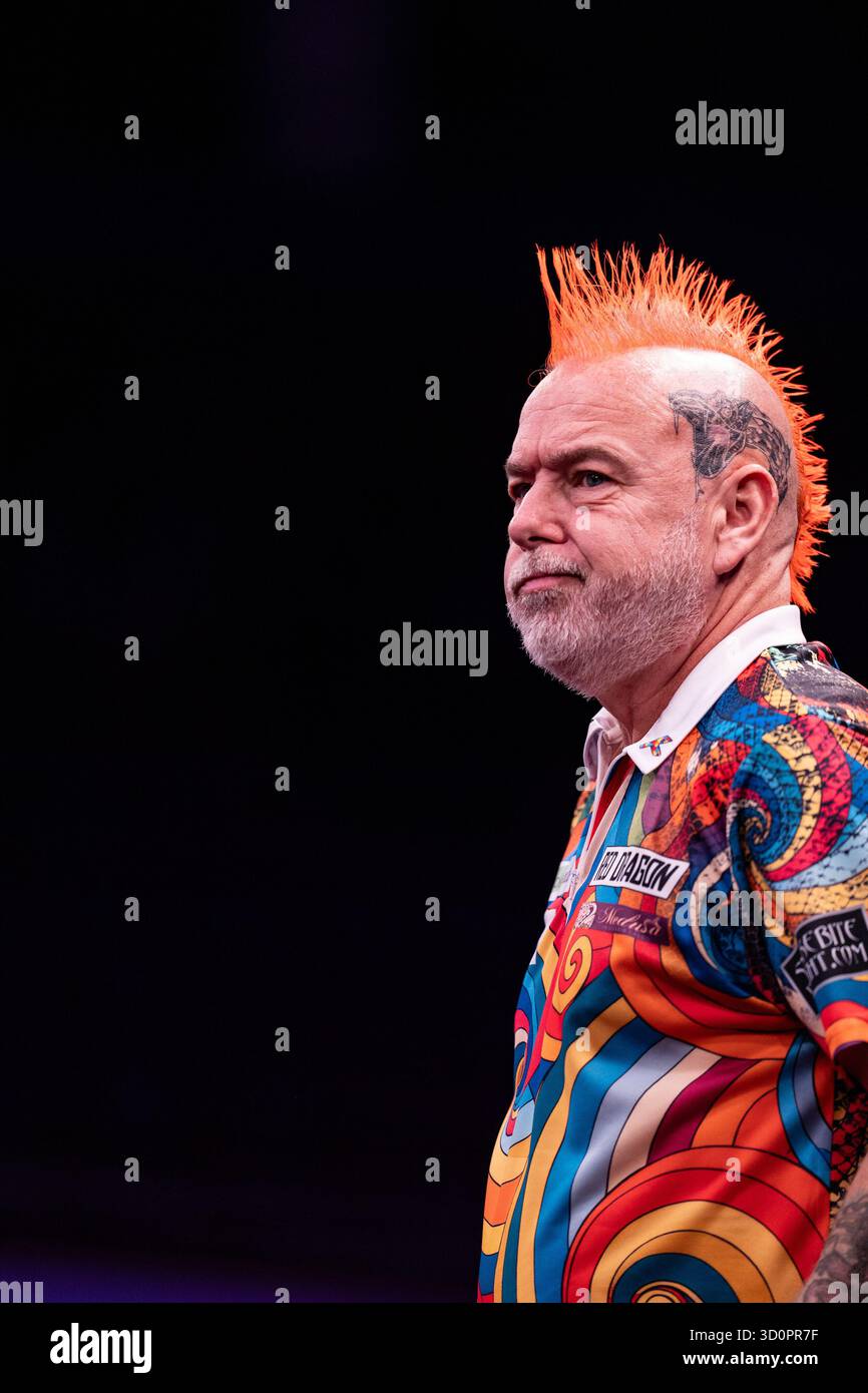 23.10.2025, Westfalenhalle, Dortmund, GER, PDC European Championship 2025 im Bild : Peter Wright Foto © nordphoto GmbH/Christian Schulze Banque D'Images