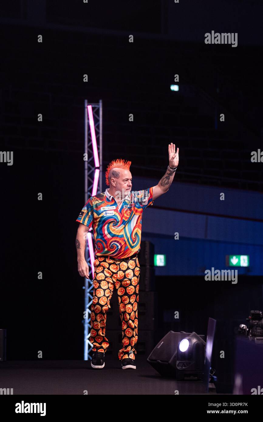 23.10.2025, Westfalenhalle, Dortmund, GER, PDC European Championship 2025 im Bild : Peter Wright Foto © nordphoto GmbH/Christian Schulze Banque D'Images