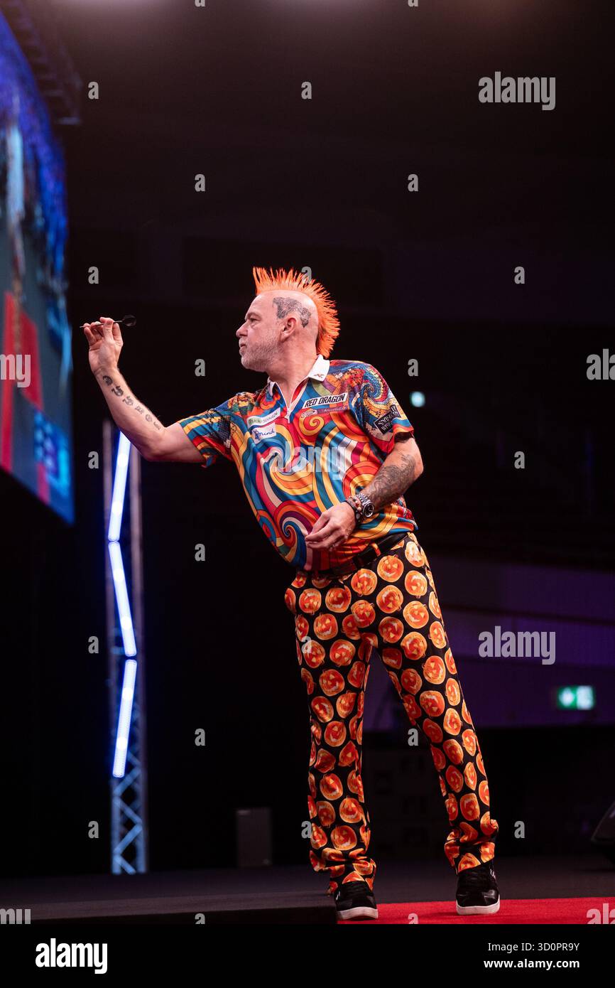 23.10.2025, Westfalenhalle, Dortmund, GER, PDC European Championship 2025 im Bild : Peter Wright Foto © nordphoto GmbH/Christian Schulze Banque D'Images