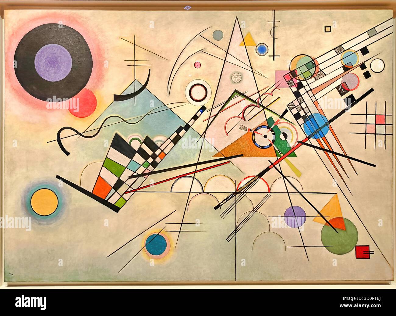 Composition 8, 1923 de Wassily Kandinsky. Illustration de Vecteur Composition 8, 1923 de Wassily Kandinsky. Illustration de Vecteur