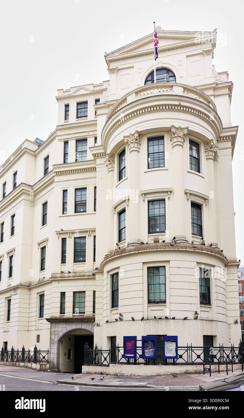 Poste de police de Charing Cross, Londres, Angleterre. Banque D'Images