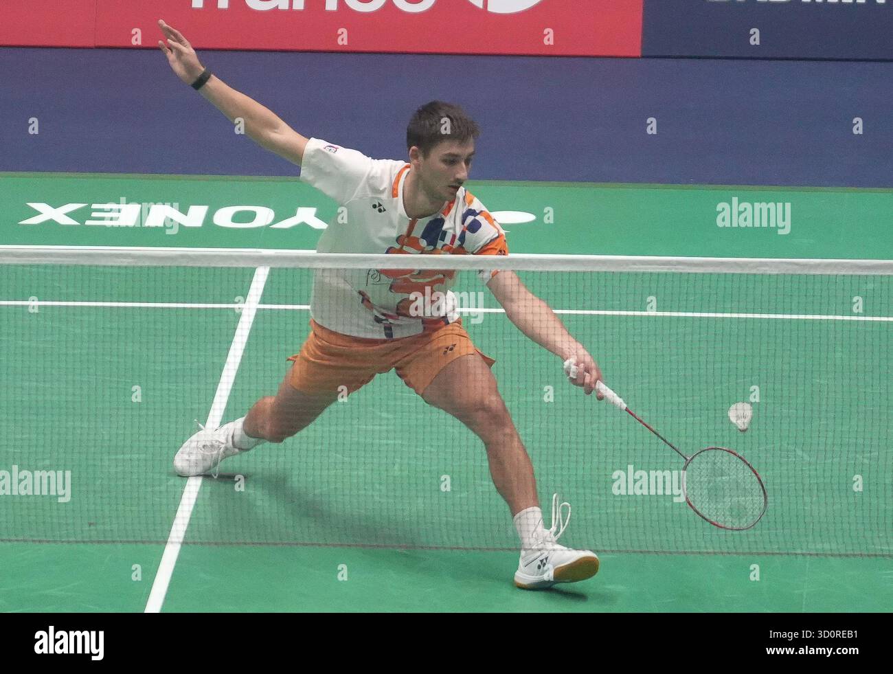 24 octobre 2025, Cesson-SéVignÃ, Bretagne, France : Christo Popov de France lors du Yonex French Open 2025, internationaux de France de Badminton, HSBC BWF World Tour Super 750 le 24 octobre 2025 au Glaz Arena de Cesson-Sévigné près de Rennes, France - photo Laurent Lairys (crédit image : © Laurent Lairys/ZUMA Press Wire) USAGE ÉDITORIAL SEULEMENT ! Non destiné à UN USAGE commercial ! Banque D'Images 24 octobre 2025, Cesson-SéVignÃ, Bretagne, France : Christo Popov de France lors du Yonex French Open 2025, internationaux de France de Badminton, HSBC BWF World Tour Super 750 le 24 octobre 2025 au Glaz Arena de Cesson-Sévigné près de Rennes, France - photo Laurent Lairys (crédit image : © Laurent Lairys/ZUMA Press Wire) USAGE ÉDITORIAL SEULEMENT ! Non destiné à UN USAGE commercial ! Banque D'Images