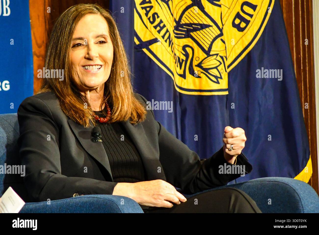 Joyce Vance au National Press Club, 23 Oct. 2025 Banque D'Images