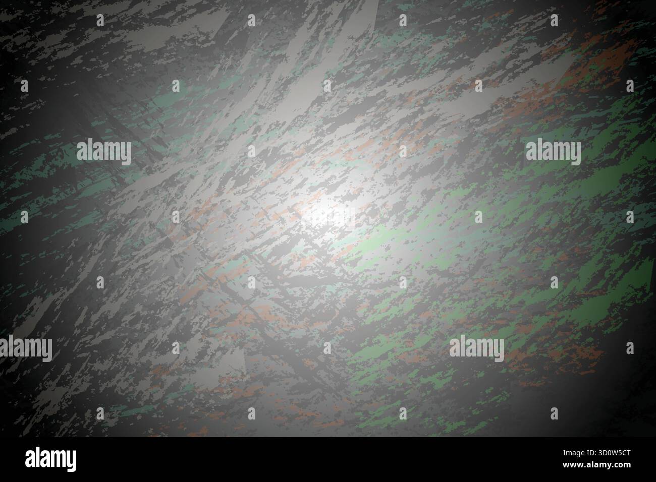 Texture grunge abstraite avec un centre lumineux et des bords ombragés sombres. Illustration de Vecteur