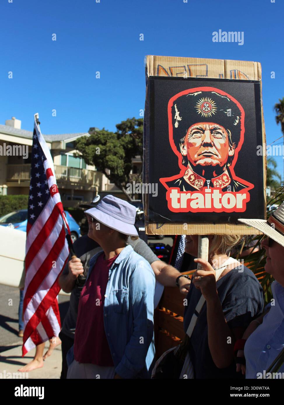 18 octobre 2025 aucune manifestation des rois à Carlsbad, CA Banque D'Images
