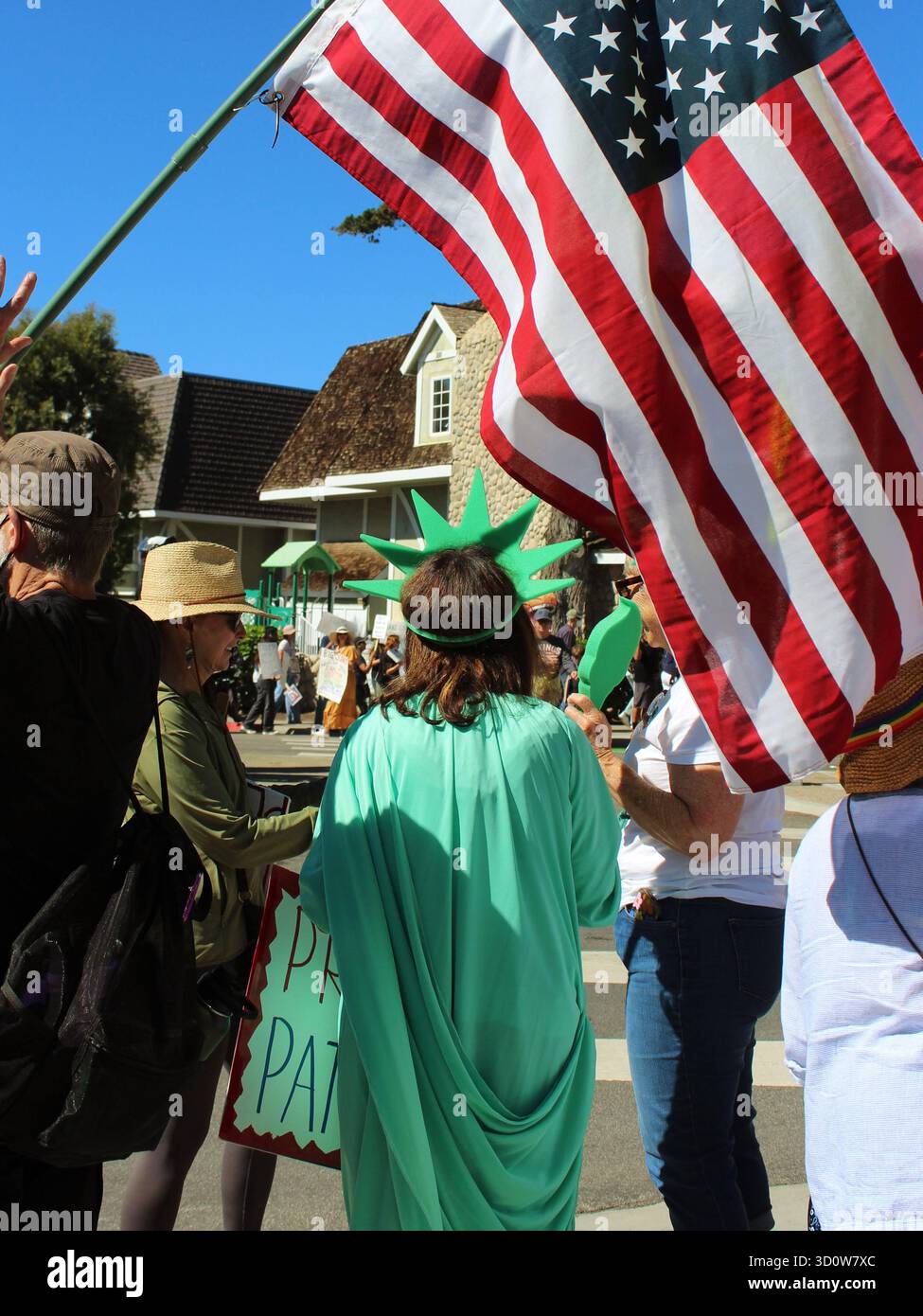 18 octobre 2025 aucune manifestation des rois à Carlsbad, CA Banque D'Images