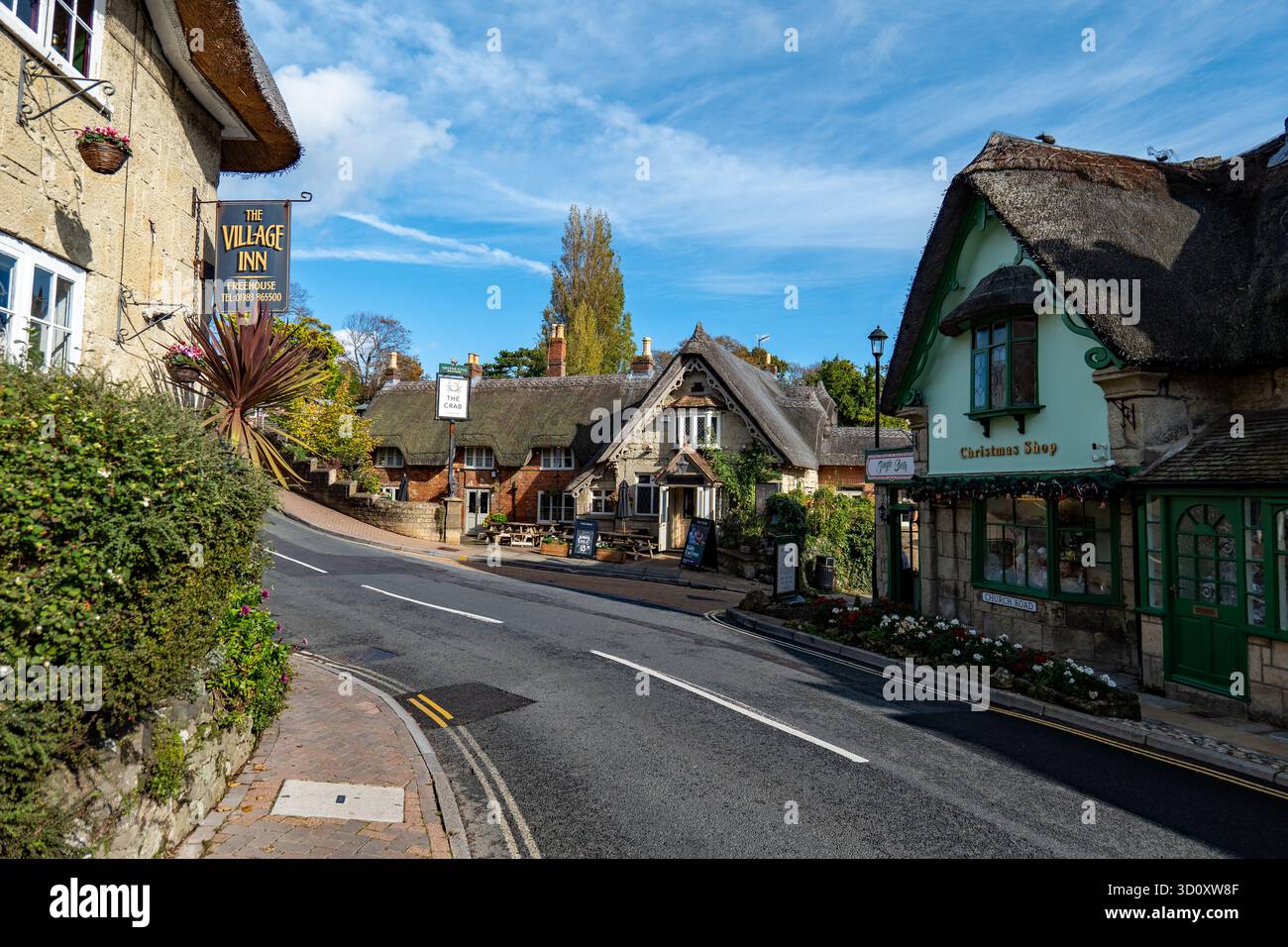 Shanklin Old Village Shanklin Isle of Wight Banque D'Images